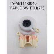 CABLE SWITCH TOYOTA COROLLA AE111 UNSER LF80 HILUX LN166 HIACE LDH200 CAMRY SXV20 RAV4 SXA11