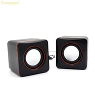 Cologogo1 1 Pair USB Computer Speaker 101Z Desktop Small Music Game Loudspeaker Speaker