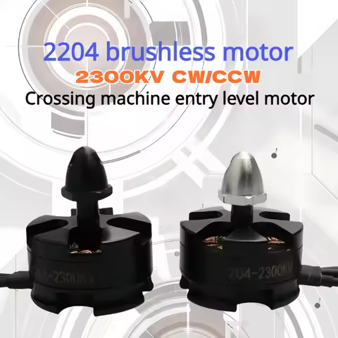 2204 brushless motor for quadcopter drone model QAV210, featuring a 2300KV brushless motor cw 、ccw