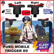 [ Original ] D9 Mobile Game Gamepad Trigger Holder Joystick Fire Aim Button Controller Handle for PU
