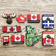 Canada Rubber Fridge Magnet Tourist Souvenirs Refrigerator Magnetic Stickers Travel collection Gift