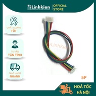 High quality 5P XH2.54 bus wire, 22AWG wire, 2 plugs, 30cm long.