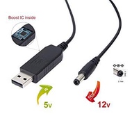 USB to 12V power cable USB Power Converter Cable, 5V USB to 12V/9V Converter, booster