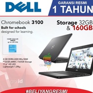 Dell Chromebook 3100 - 4Gb Ram / 32Gb / N4020 - Garansi Resmi