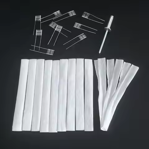 5/2/1 Set Mesh A1 Resistance 0.8/1.0/1.2 6x6.8mm Heating Wire with leg for URSA Nano/Caliburn G/A2/A