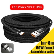KYBD 5M Fast Charging USB Type‐C Cable for Vivo V70/Y11d/Y05/Y31 5G