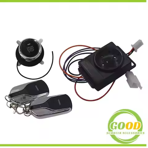 48V-72V Alarm One-Key Start P Anti-Theft Device Remote Control Lock Car Key for Citycoco Modified Ac