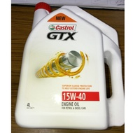 CASTROL GTX ENGINE OIL 15W-40