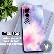 CC33 Flexible rubber softcase/ for ITEL S25 Girls' Motif/case ITEL S25 ITEL S25 casing/silicon ITEL 