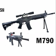 SIG556 DCOBRA M790 mainan tembakan kokang popor tarik