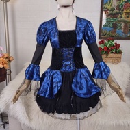 Gothic costume dress gothic costume witch costume halloween costume carnival costume
