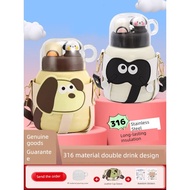 bottle water bottle Girls Cute Dedicated Water Bottle Thermos Cup with Lid