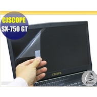 [Ezstick] Xijieshi CJSCOPE SX-750 GT Electrostatic Laptop Screen Sticker|Mirror/Matte Optional