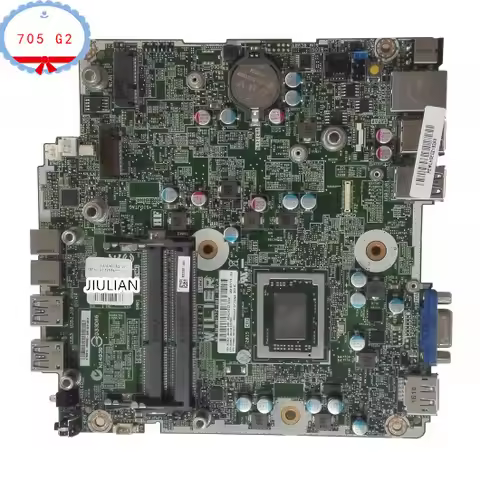 Original Mainboard For HP Motherboard System board EliteDesk 705 G2 DM A8 WIN - 810662-603 810662-00