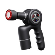 Heated Percussion Massager Fascial Portable Metal Heads Massage Gun Deep Tissue Vibrating Hot Cold C