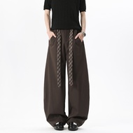 Ready Stock Fast Shipping 2026 Spring New Style Shadowless Wall American Machete Trousers M-5XL HK26