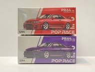 【 紫色 Sold Out 】Pop Race PR64 - 91 GTR Nismo 400R Red / PR64 - 51 GTR Nismo 400R Purple Tomica Tiny M