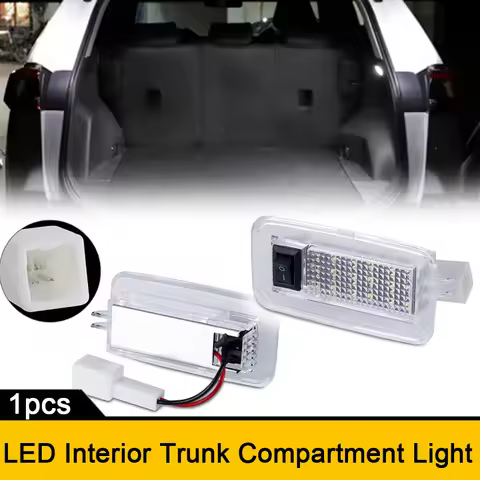 6000K White LED Trunk Compartment Lights Lamp For Lexus ES300h LS500 LC500 UX200 SUZUKI LANDY Toyota