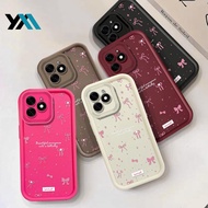Fashion Black Bow Knot Pearl Butterfly Phone Case For VIVO 1901 1940 1904 1906 1902 VIVO Y15 Y3s 202