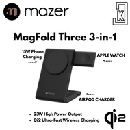 Mazer MagFold Three 3-in-1 Wireless Charger