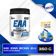 Muscle Kingdom EAA BCAA 350g (Unflavored) - Fitness, Recovery, Strength, Muscle Growth, Supplement