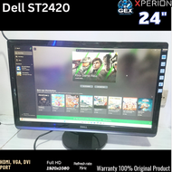 Monitor PC Dell 24" FullHD bekas mulus