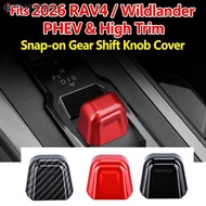 Wishlistforyou Car Interior Gear Shift Knob Cover Trim ABS Accessories For Toyota RAV4 XA60 2026 Onl