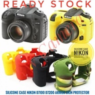 Silicone Case Nikon D7100 D7200 Silicone Rubber Cover Armor Skin bag