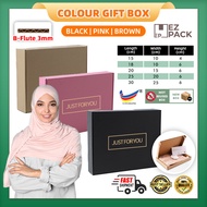 (Just For U) (EXTRA THICK )Color Pizza Box Kotak Craft Box Craft Paper Box Carton Box Packaging Box 