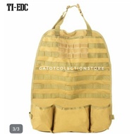 Car seat back drink storage bag