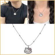 JL Cat Clavicle Chain Summer Jewelry Bead Chain Cat Choker Holiday  Women Girl