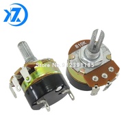 【Storewide Sale】 2pcs Wh138-1 Adjustable Resistance Speed Regulator With Switch Potentiometer B5k B1