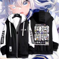 Uma Musume Pretty Derby Oguri Cap Cosplay Hoodie  Men Harajuku Streetwear Hip Hop Zipper Hoodie 02