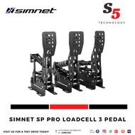 Simnet Racing SP Pro Loadcell 3 Pedal / pedal / sim racing / fanatec / eracing / simulator / racing 