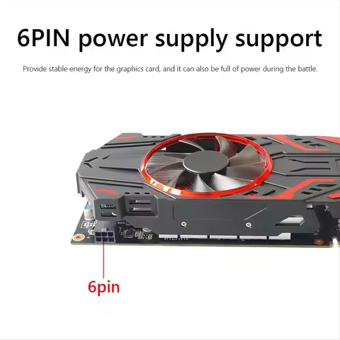 Jan.GTX 550Ti 4GB GDDR5 128bit Computer Graphic Card Gaming Video Card for PCI-Express 2.0 Computer 