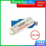 Sandisk | Sandisk Snoopy Phone Drive USB Flash Drive 256Gb Ddc6 Blue Gen1 400Mb/S