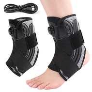 VTTO สายรัดข้อเท้า1ชิ้นสายรัดศีรษะป้องกันปรับให้รองรับกับข้อเท้าได้สำหรับเล่นกีฬาข้อเท้าแตกความตึงเอ