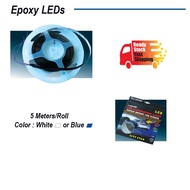 5 Meters Car Epoxy White or Blue LED 0603