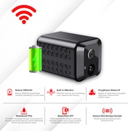 XIHANCAM 5MP CCTV Mini 4G SimCard Kamera Tersembunyi Baterai Tanpa Kabel Spy Cam Jarak Jauh Lewat HP