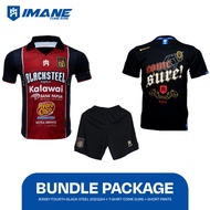 IMANE BUNDLE PACKAGE BLACKSTEEL JERSEY AND PANT FOURTH AND T-SHIRT IMANE