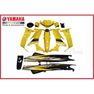 Yamaha Y125ZR 125ZR Body Cover Set & Stripe (Kuning di Raja) Original HLY