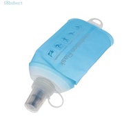 HUBERT Folding Water Bottle, Soft Flask TPU Collapsible Water Bottle, Climbing Blue Water Bag Sport 