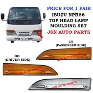 J103S04 ISUZU NPR66 NKR HICOM HEAD LAMP TOP REFLECTOR GARNISH LORRY ACCESSORIES  LAMPU BESAR ATAS GA