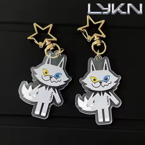 GMMTV Lykyou Cosplay Keychain LYKN Acrylic Key Chain Bag Pendant Couple Keyring Accessories Fans Col