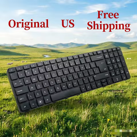 New AR US UK DK For HP Pavilion DV7-4000 DV7-4050 DV7-4100DV7-4200 DV7-5000 DV7T-5000 NoBacklight Bl