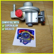 ♂ ◰  ◦ Gas Regulator Superkalan Gasulito with Auto Shut Off Safety Feature