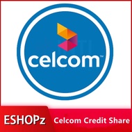 Celcom Credit Share Topup !! 100% Legit!! （Prepaid User)