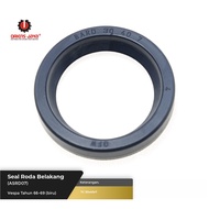 ORIENS JAYA Rear Wheel Seal VESPA 66 - 99 biru (ASRD07)