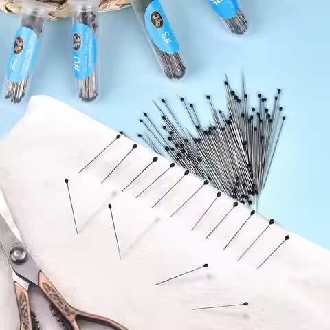 Sewing Positioning Pin Insect Needle Specimen Needle (Big Head Needle)Sewing Pins For Dressmaking DI