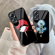 HP Oppo A60 Glass Softcase - Oppo A60 Cellphone Case Cellphone Case - Cool Case - Casing Cover - (U6